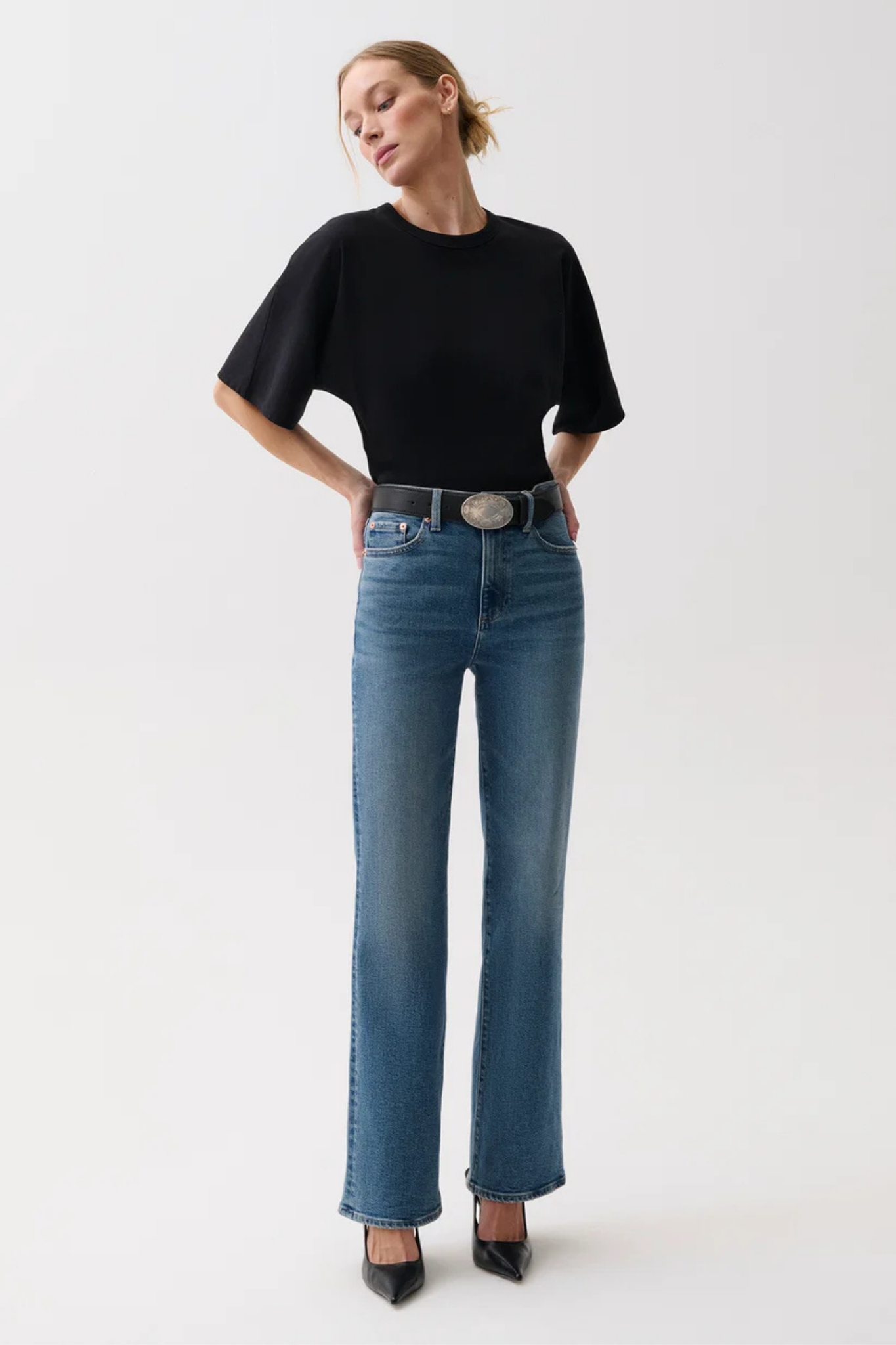 Evie Soho High Rise Slim Boot