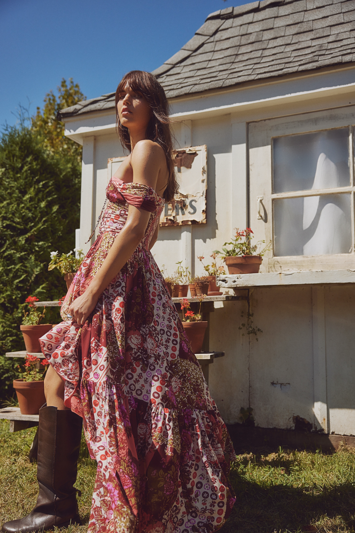 Sasha Strawberry Pink Maxi