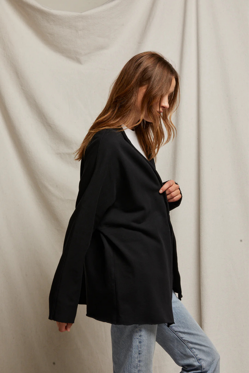 Celeste True Black Cardigan