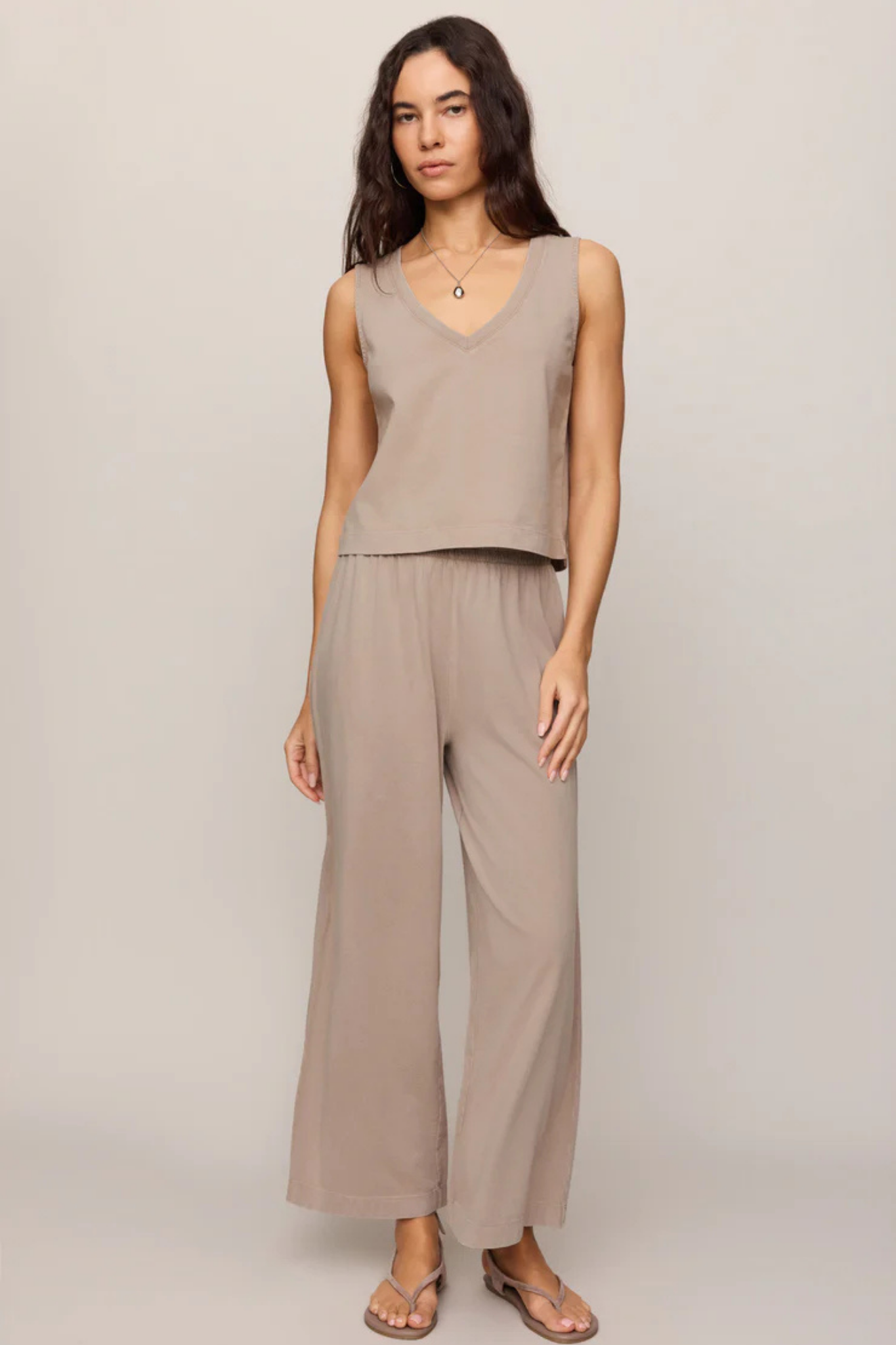 Scout Stone Gray Jersey Pant