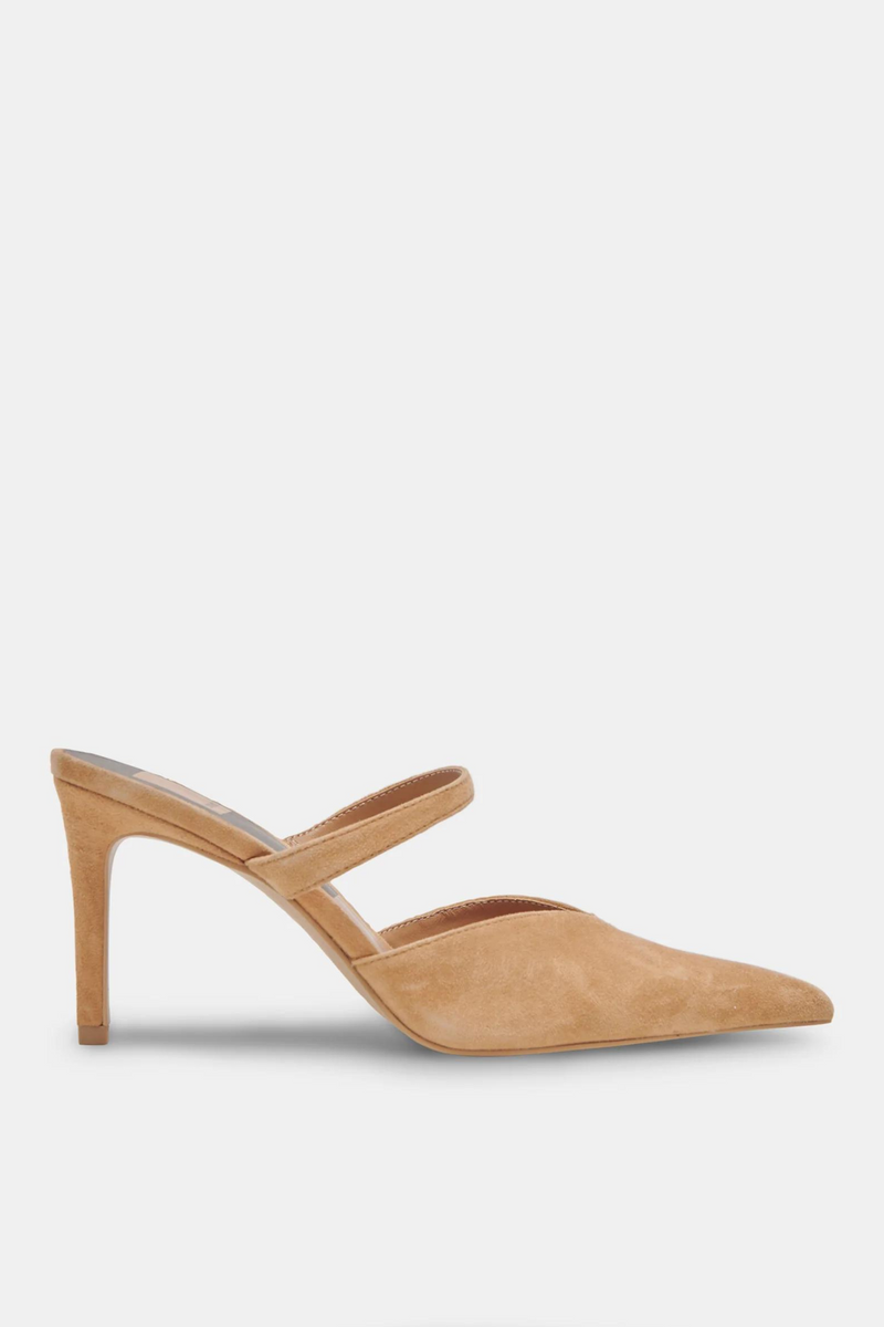 Kanika Tan Suede Heel