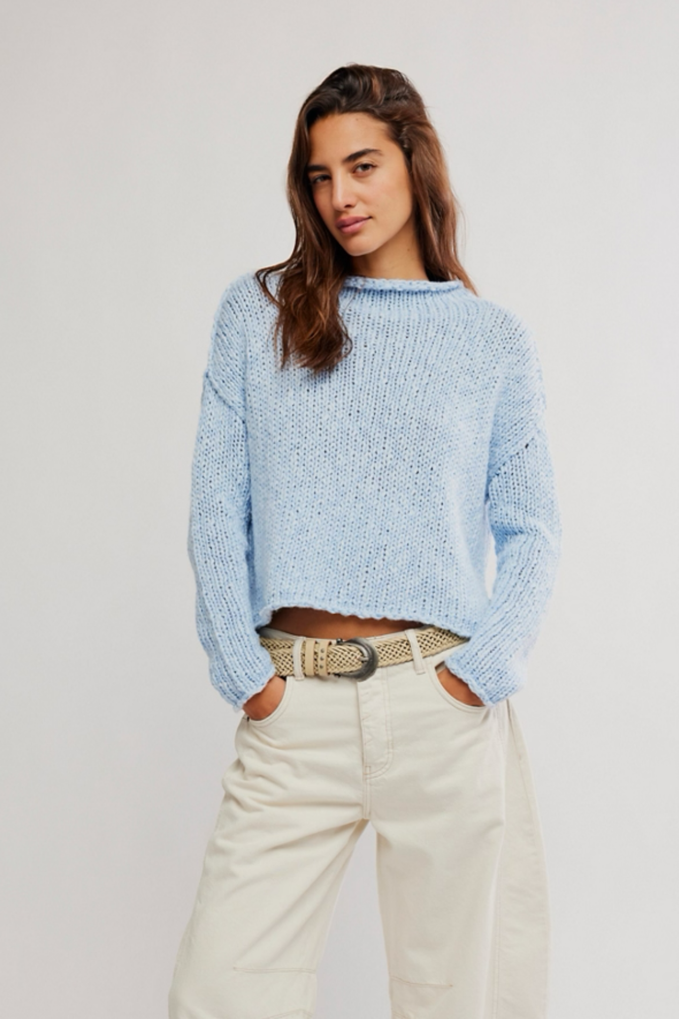 Opal Cashmere Blue Sweater