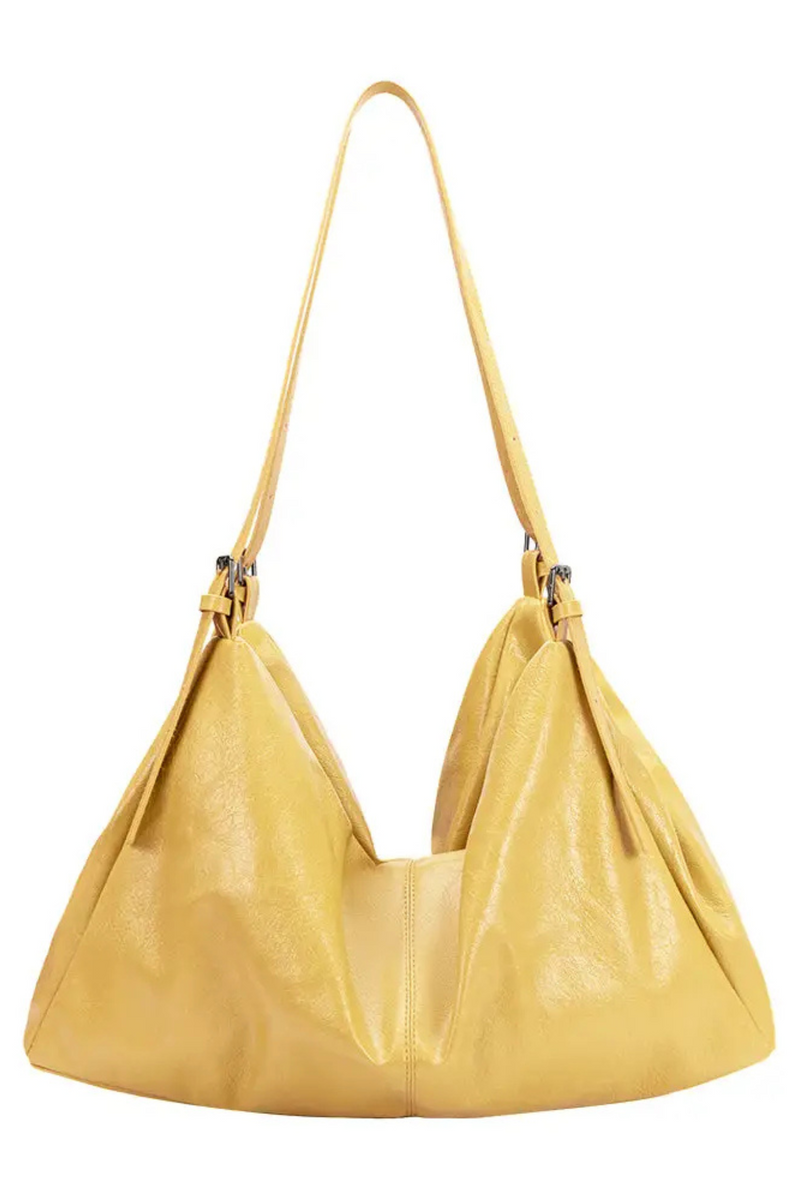 Samantha Yellow Tote Bag