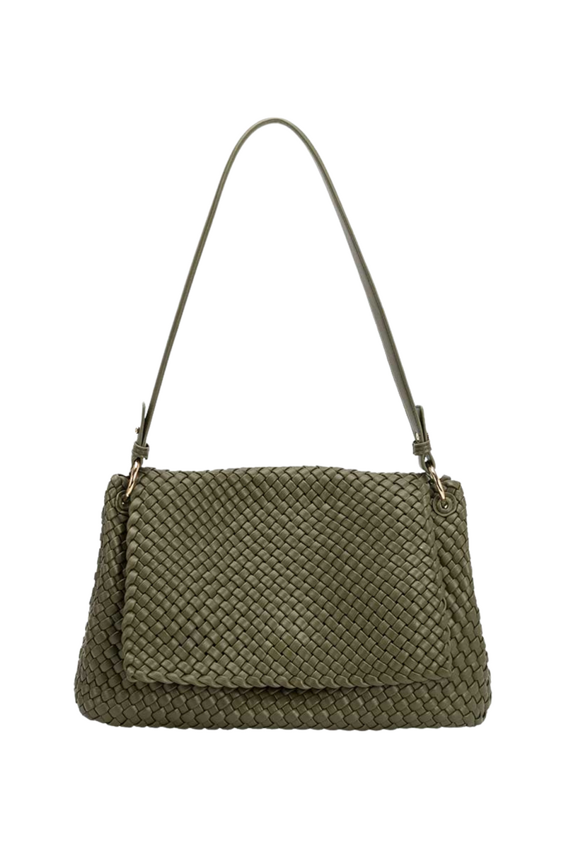 Natalia Olive Shoulder Bag