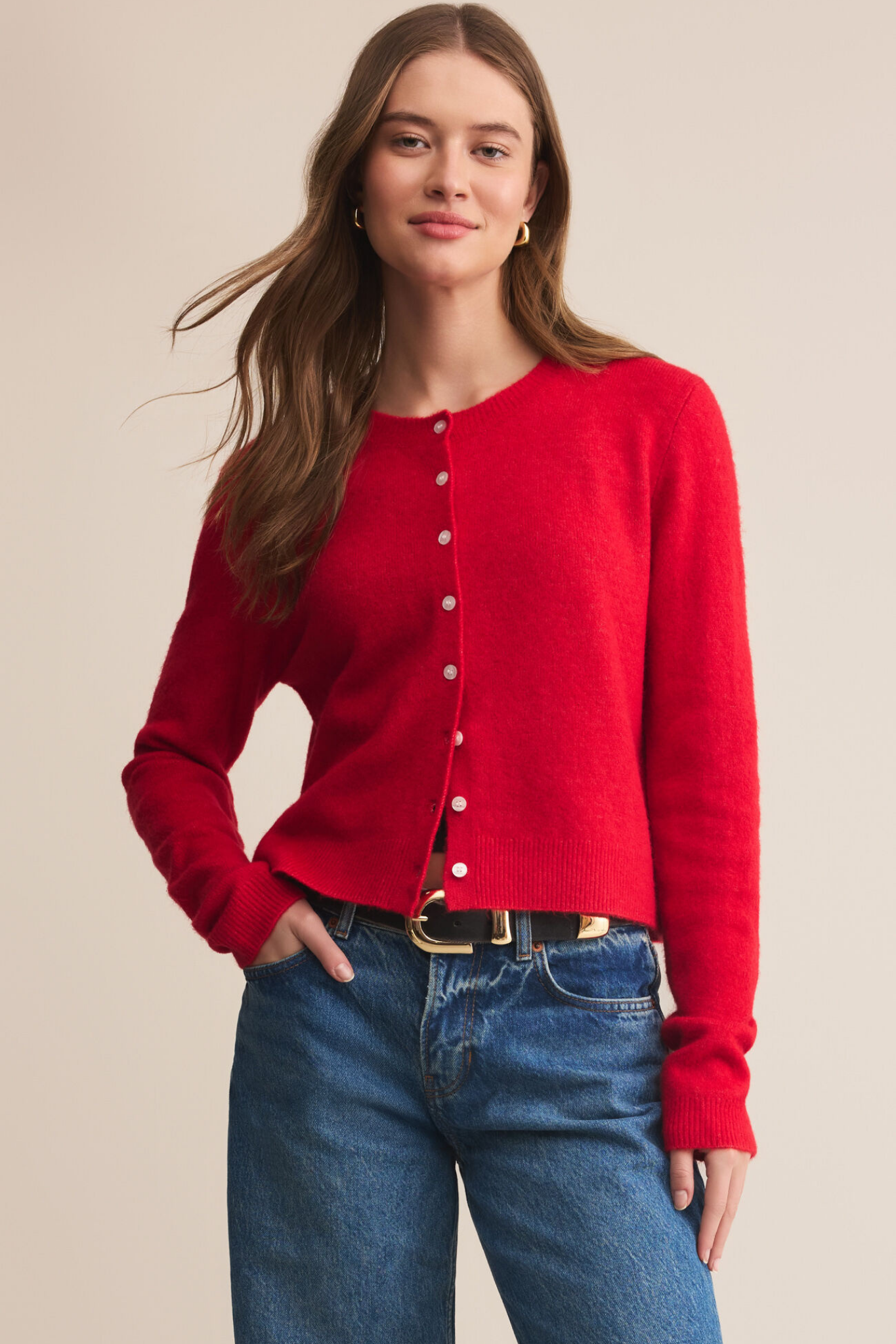Medina Red Cardigan