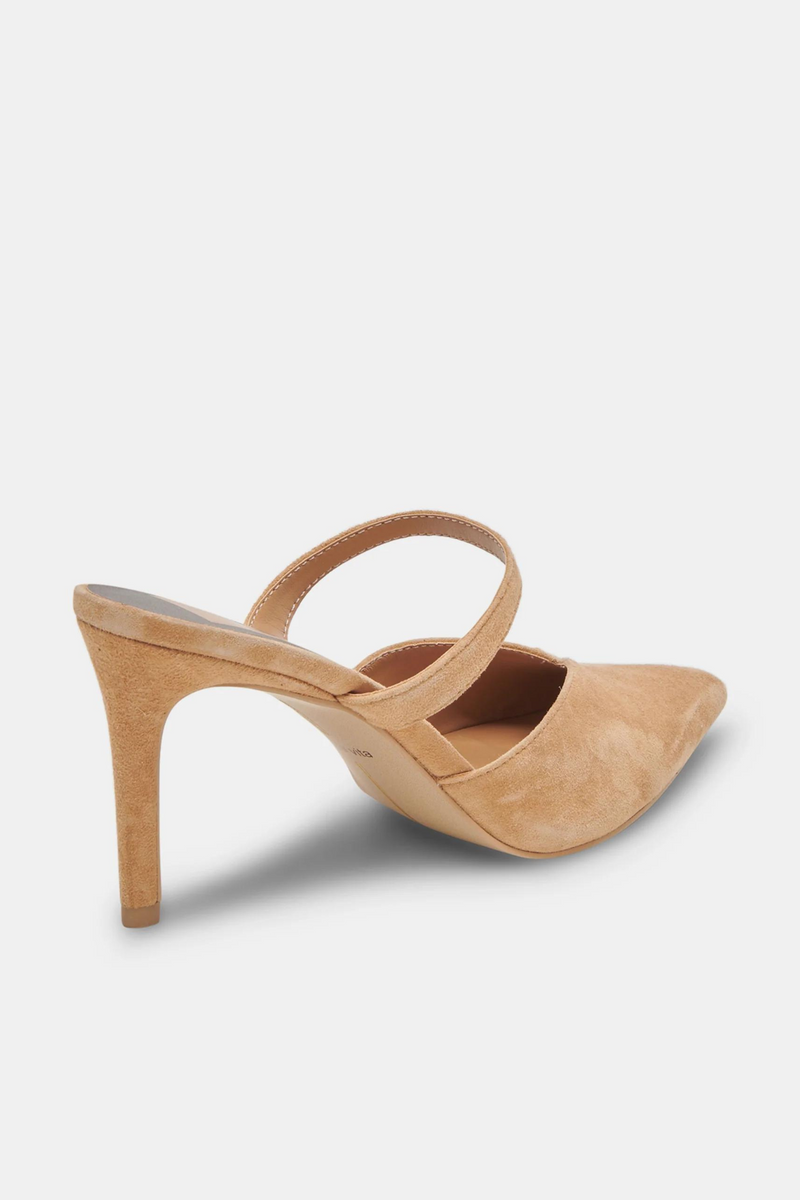 Kanika Tan Suede Heel