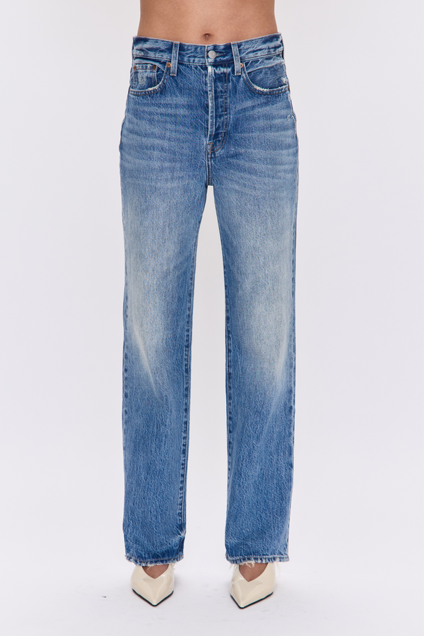 Cassie Serp Vintage High Rise Straight