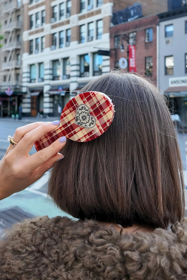 Paisley Heart Handbag Hero Brush