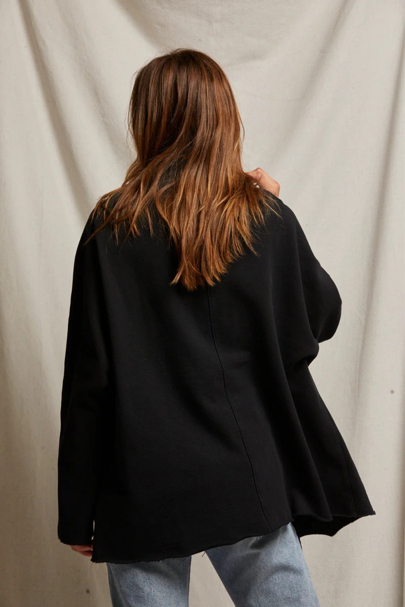 Celeste True Black Cardigan