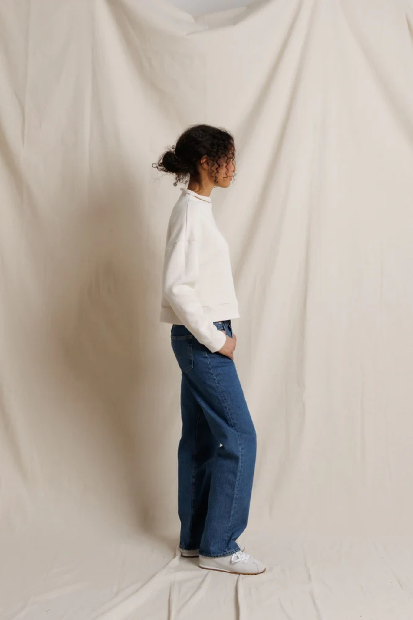 Arden Sugar Mock Neck Pullover