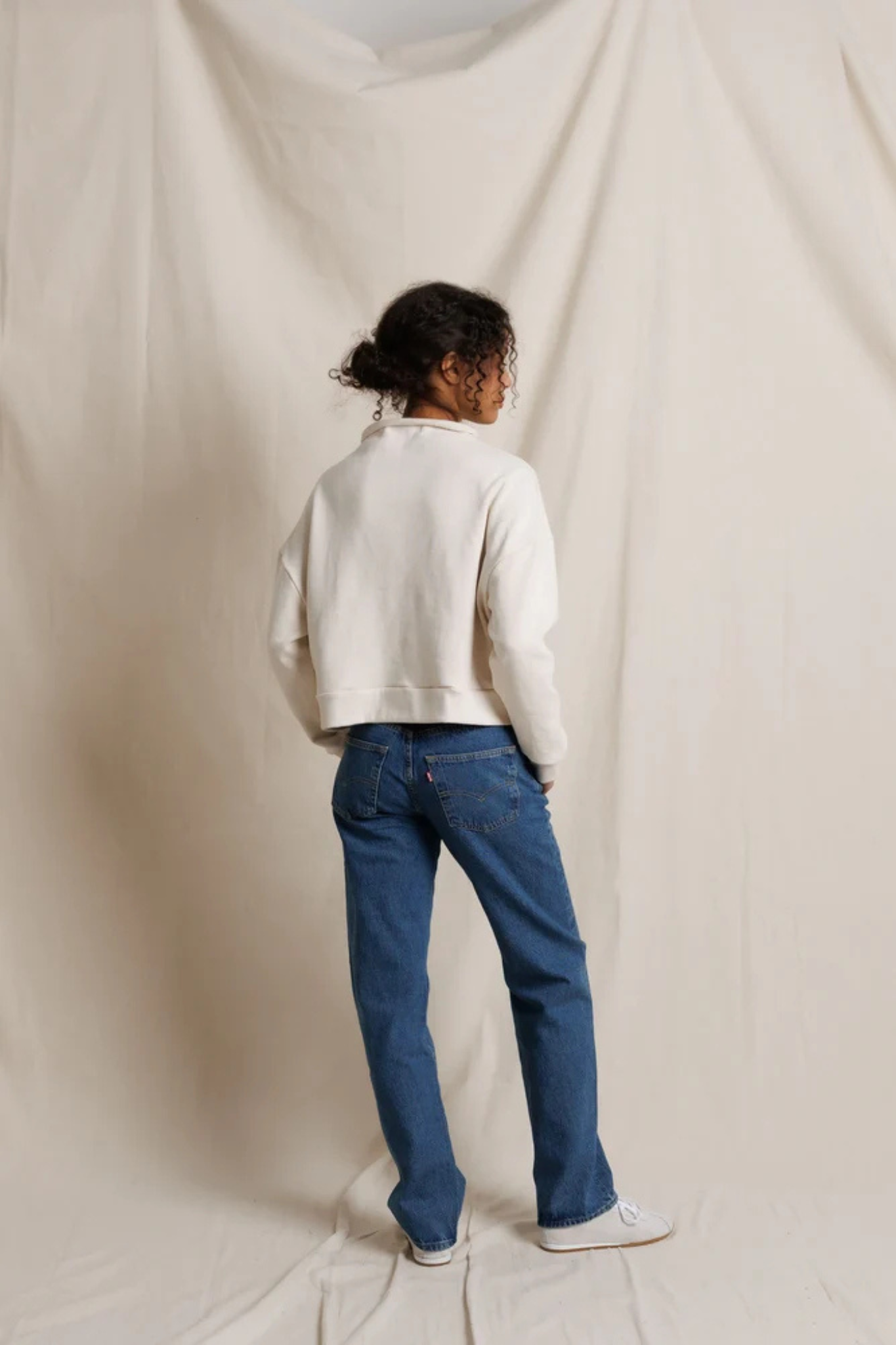 Arden Sugar Mock Neck Pullover