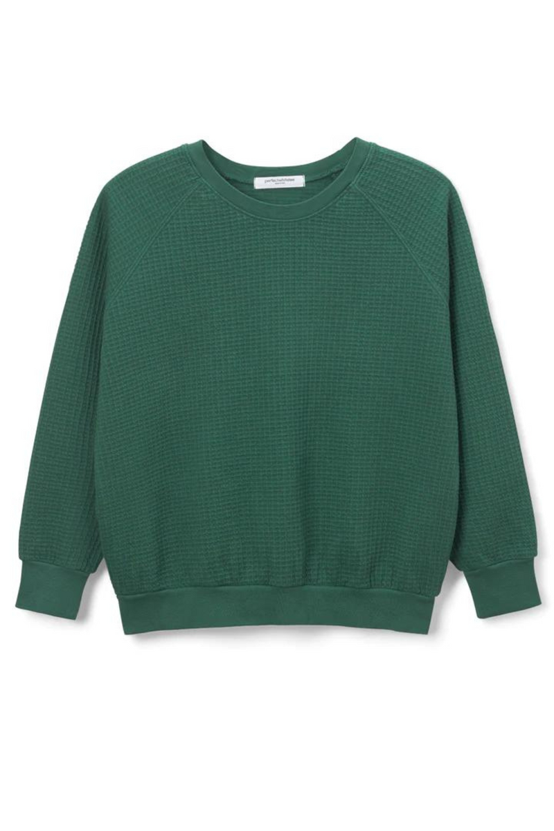 Thom French Fleece Pullover / Evergreen