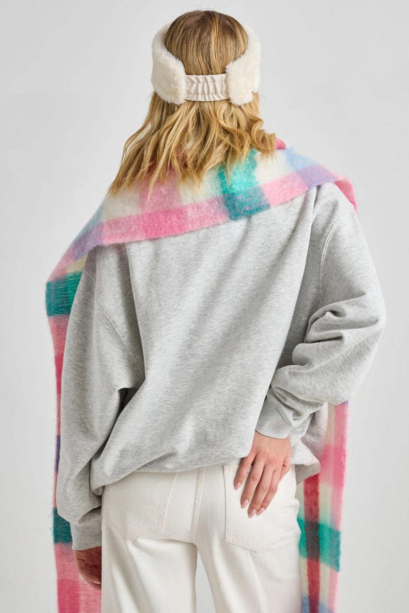 Ivory Faux Fur Headband