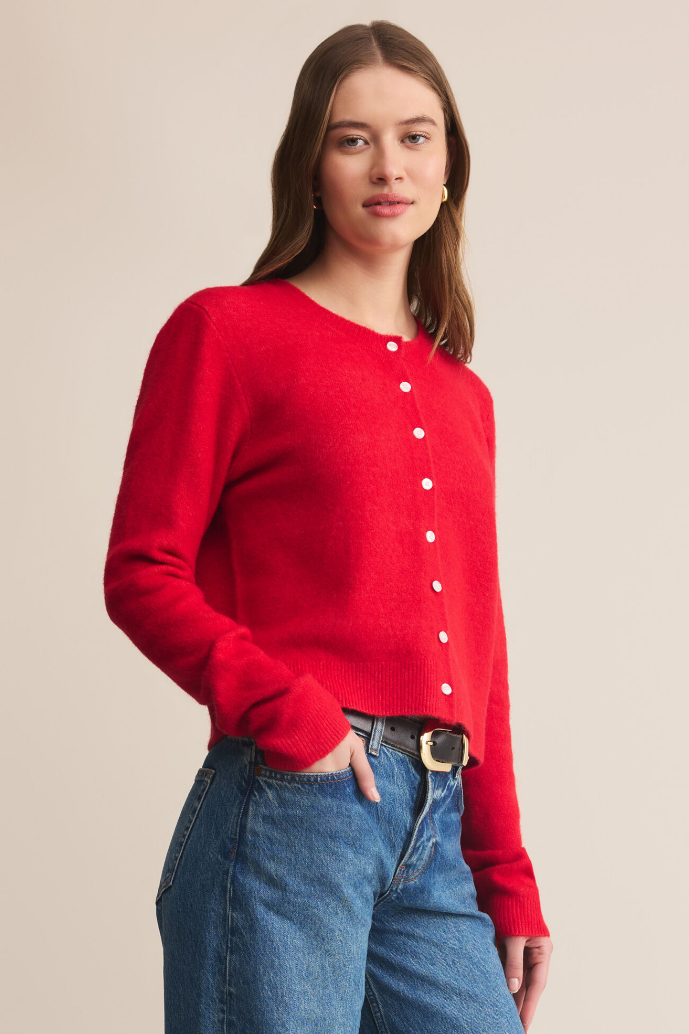 Medina Red Cardigan