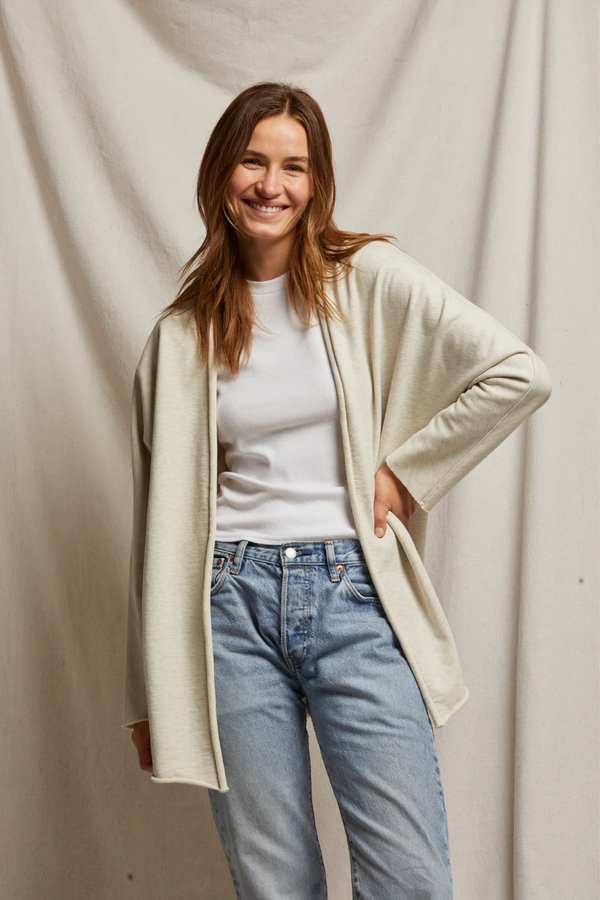 Celeste Oatmeal Cardigan