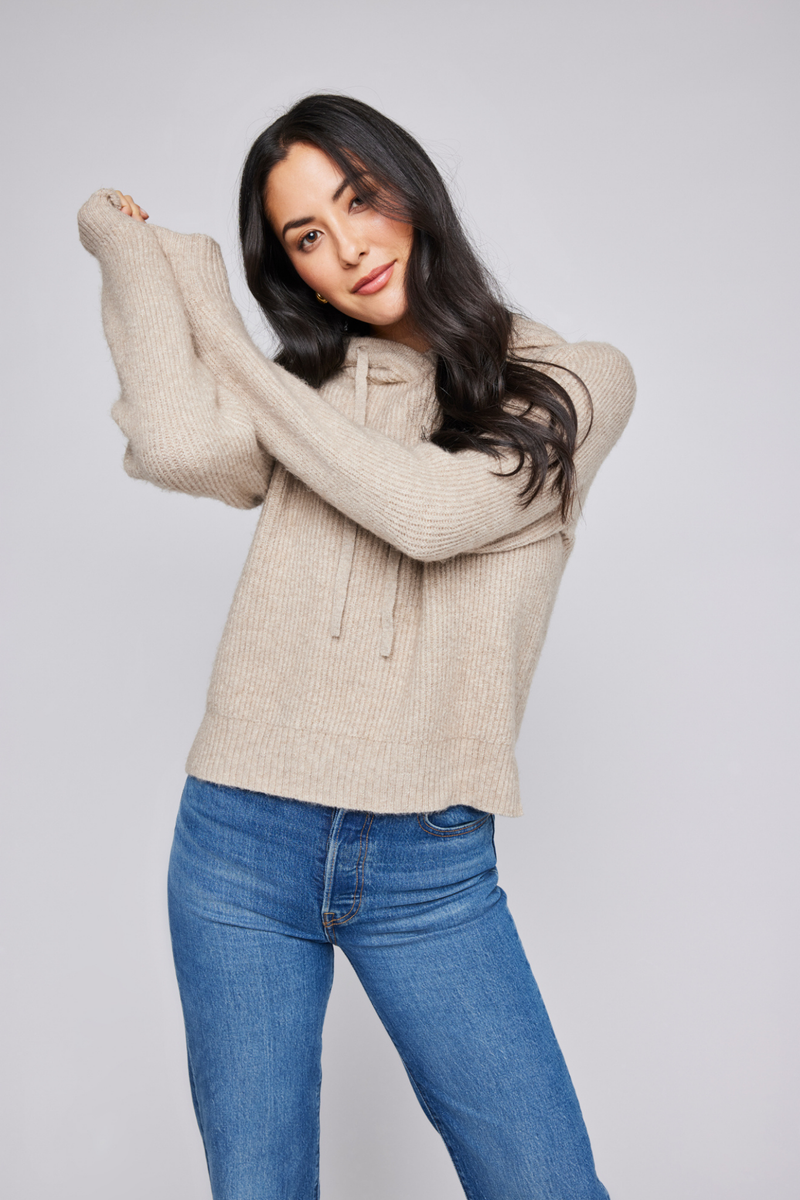 Alanis Heather Taupe Pullover