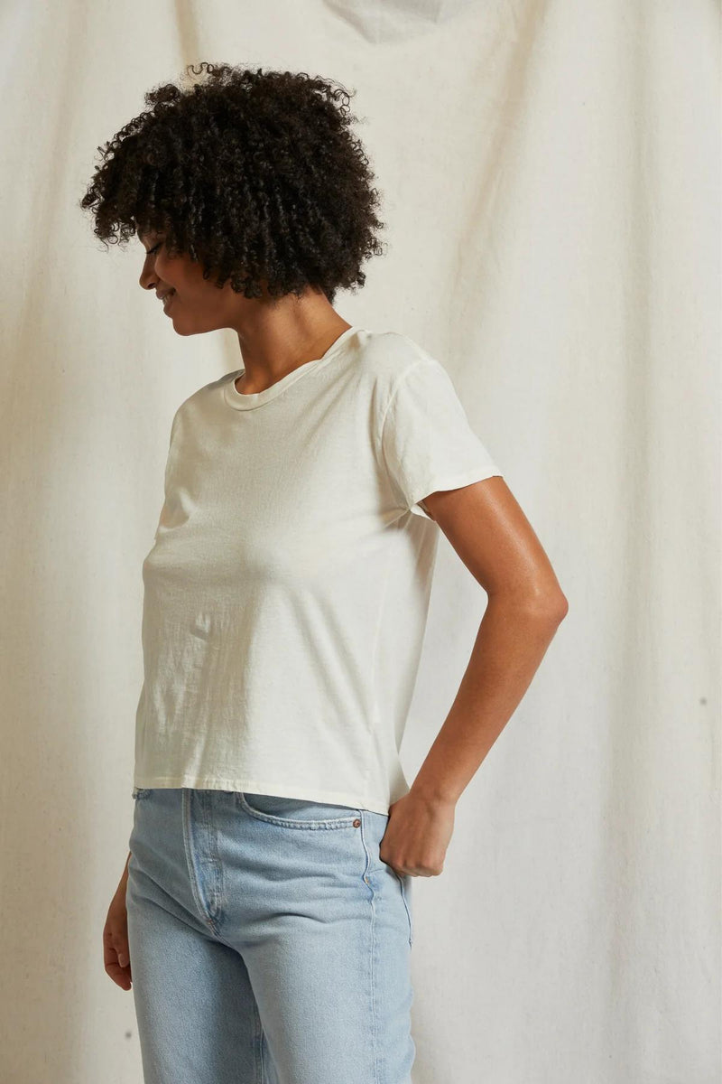 Harley Bright Ivory Tee