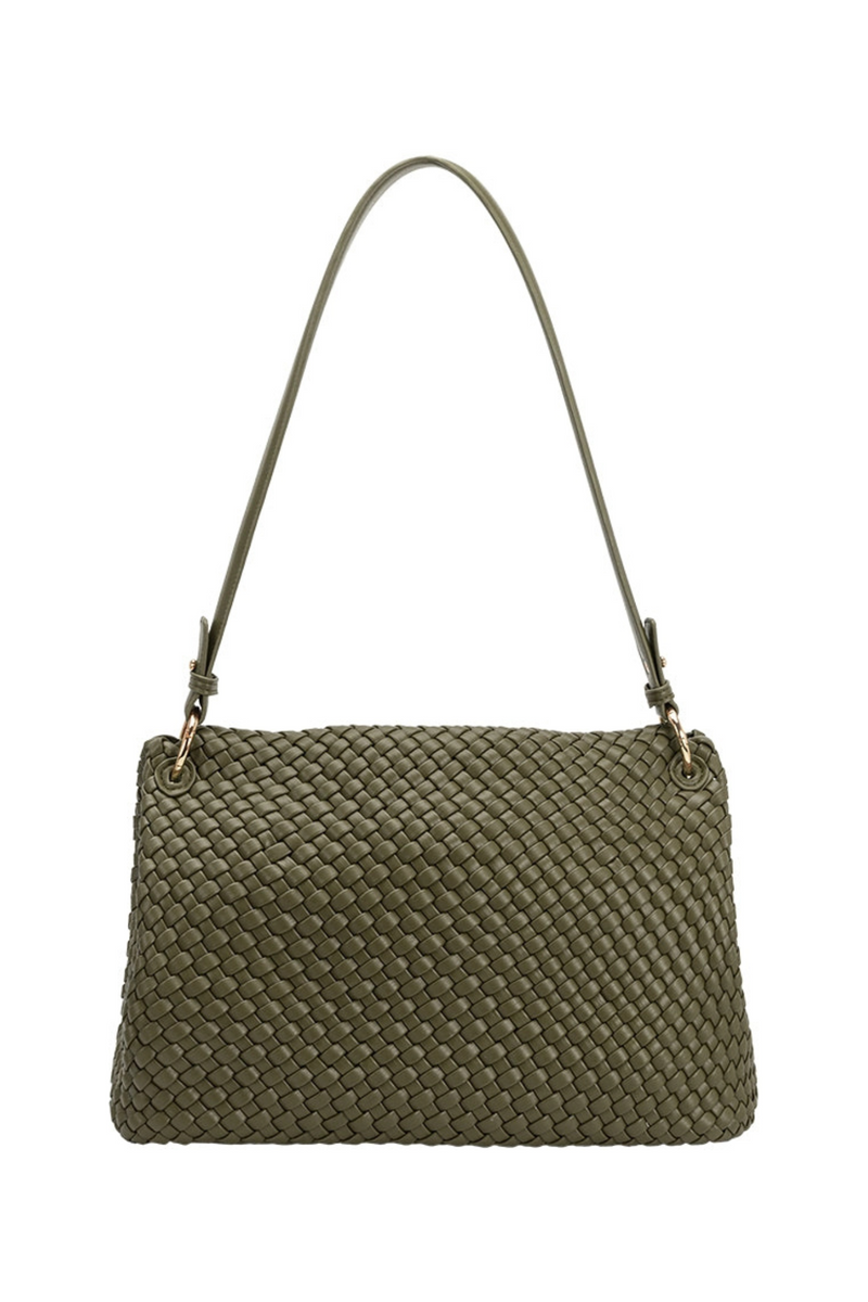 Natalia Olive Shoulder Bag