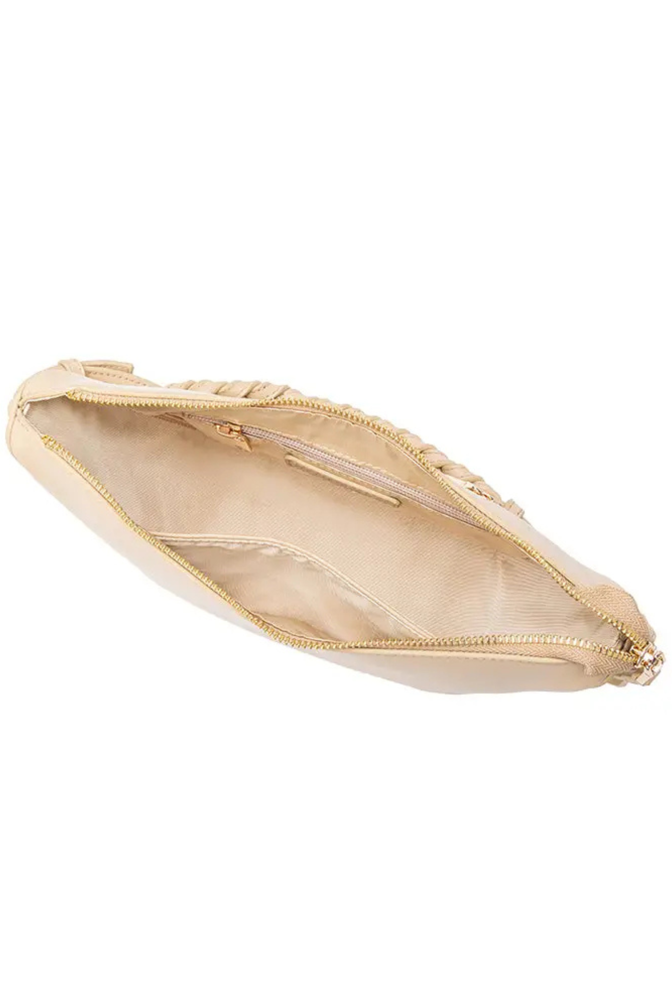 Audrina Nude Crossbody Bag
