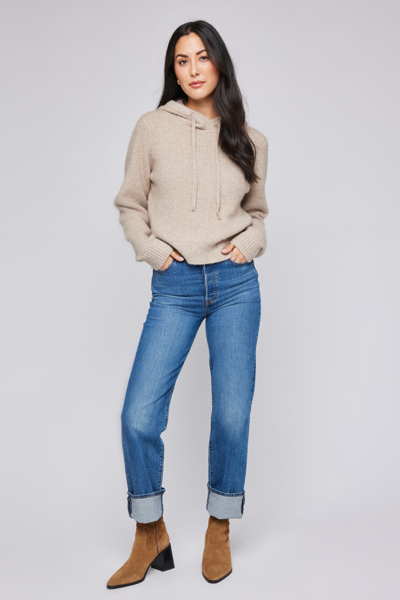 Alanis Heather Taupe Pullover