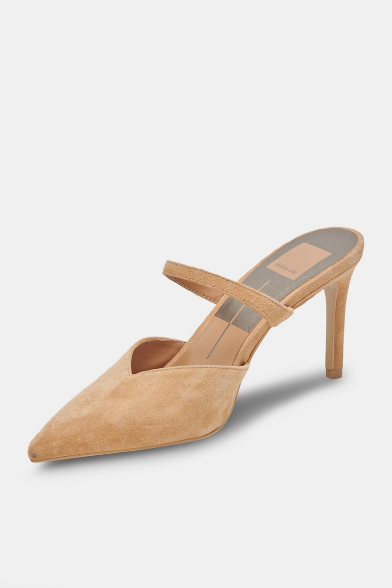 Kanika Tan Suede Heel