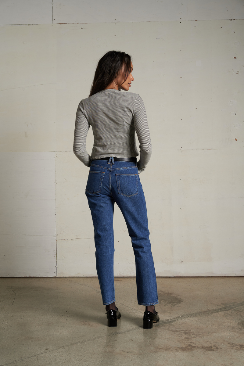 Jamie Black Stripe Top