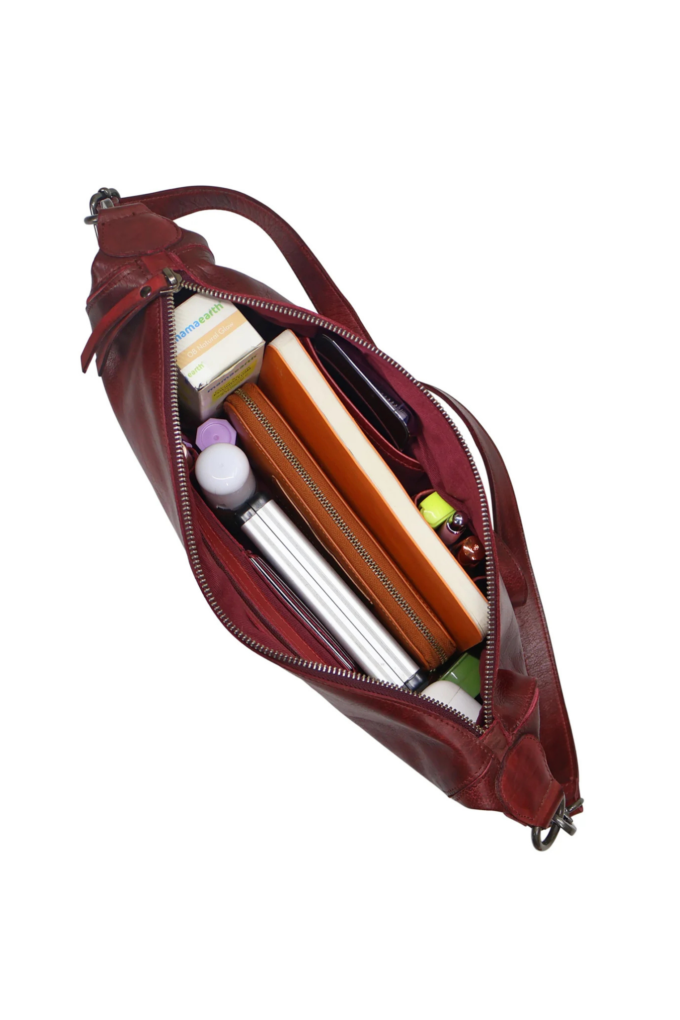 Callie Oat Leather Sling Bag