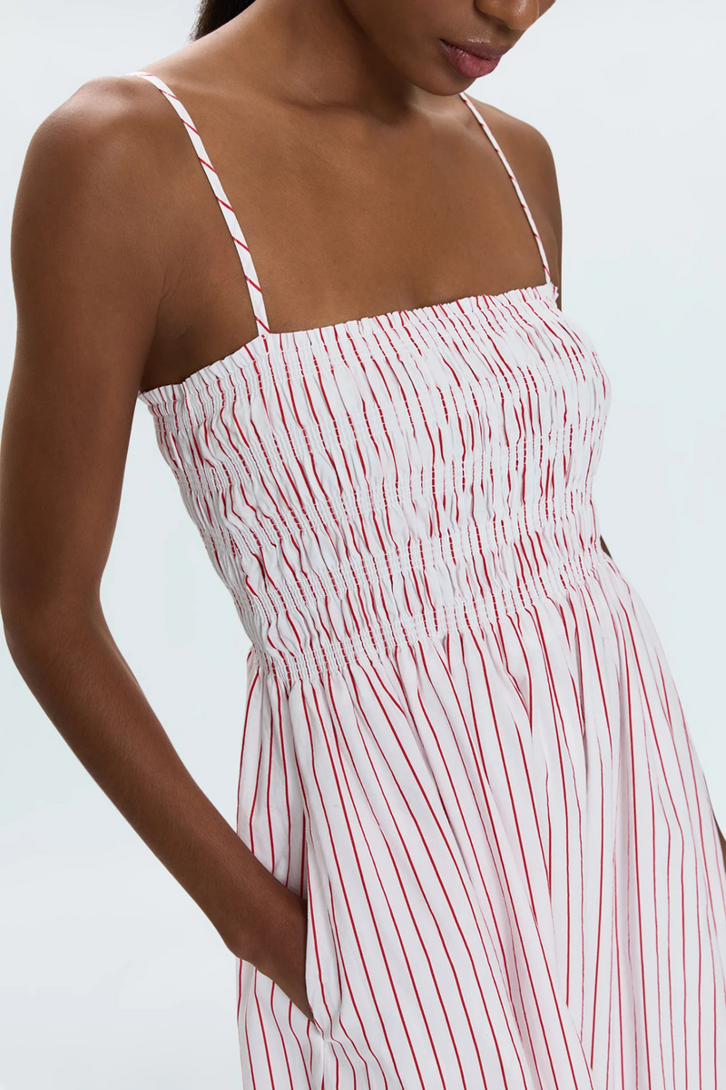 Bianca Ruby Stripe Dress