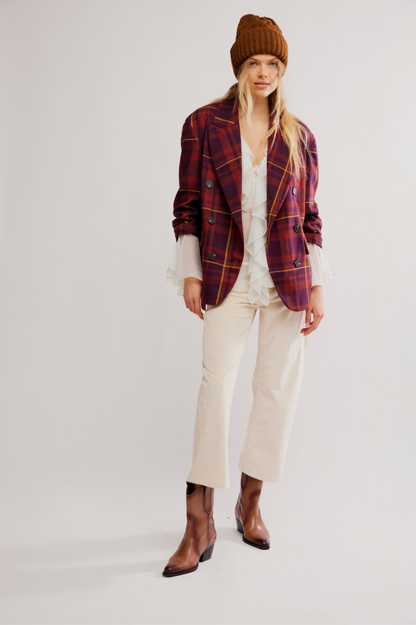 Dean Plum Blazer