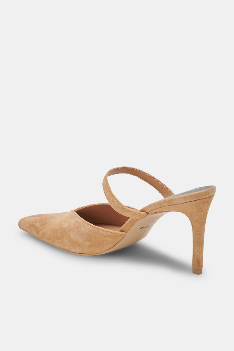 Kanika Tan Suede Heel