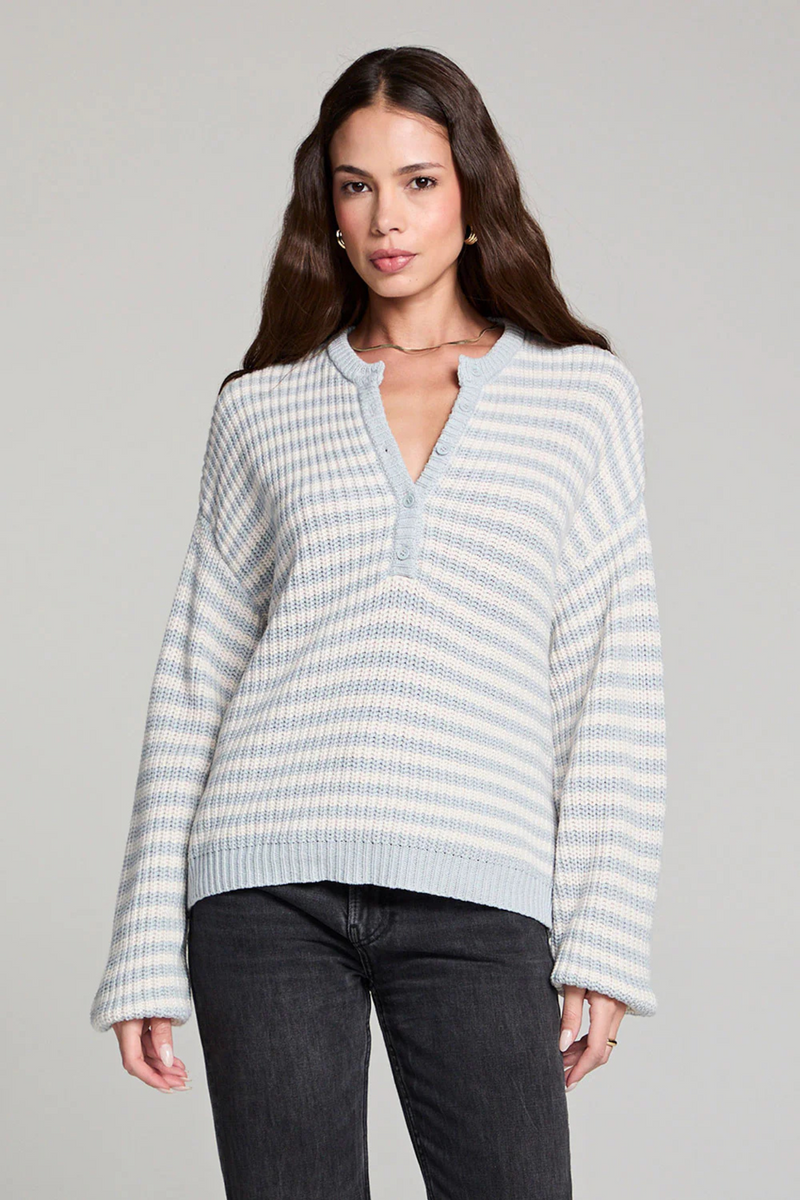 Leilani Sky Stripe Sweater