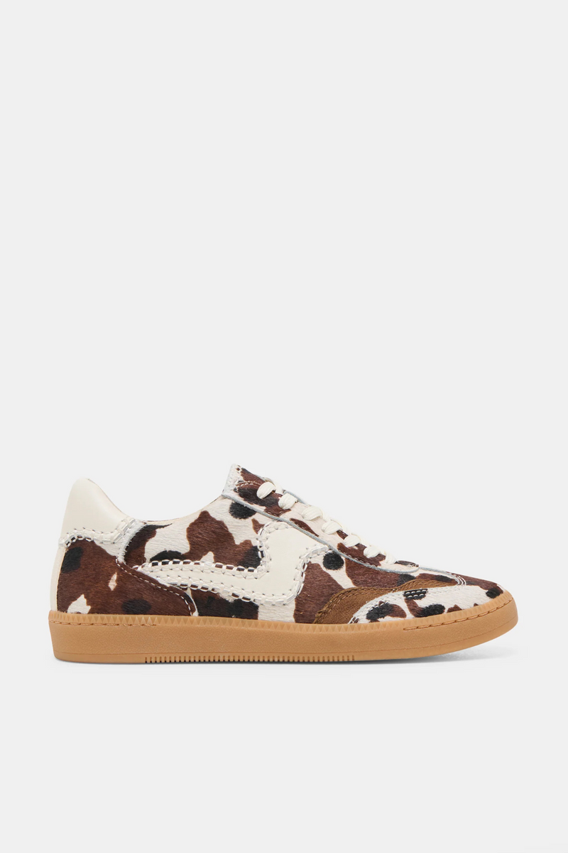 Notice Stitch Calf Hair Sneaker