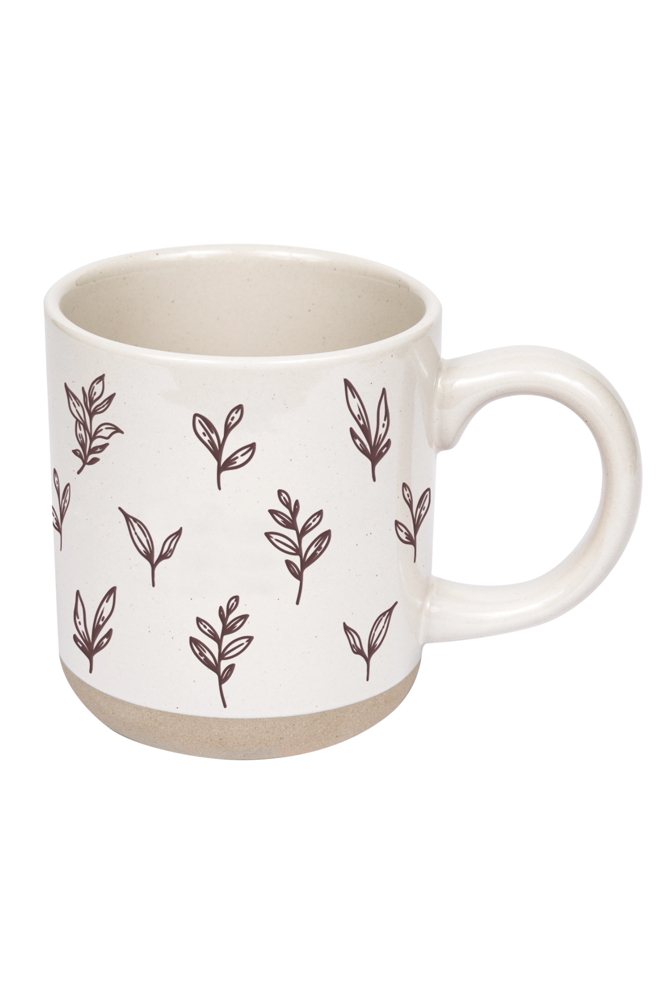 Brown Leaves Mug
