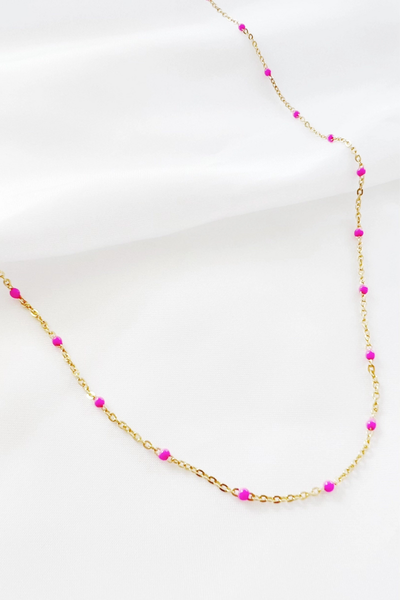 Lola Pink Layering Necklace