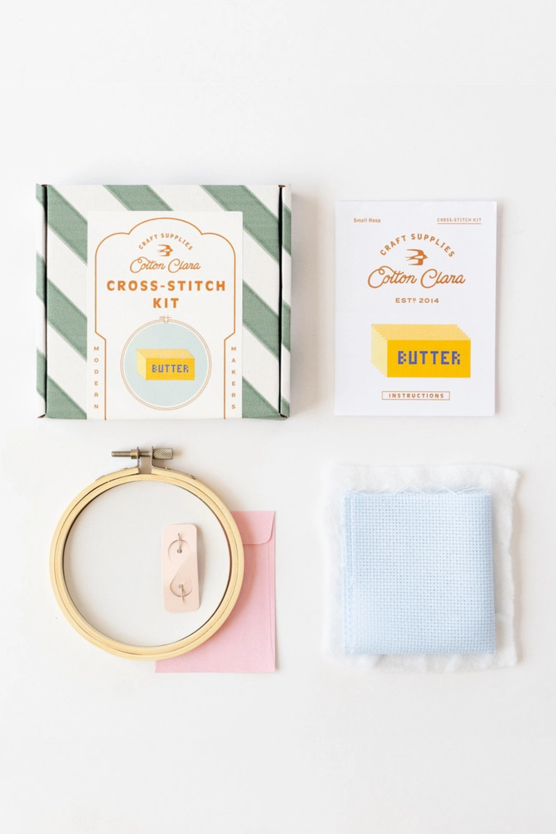Butter Cross Stitch Kit