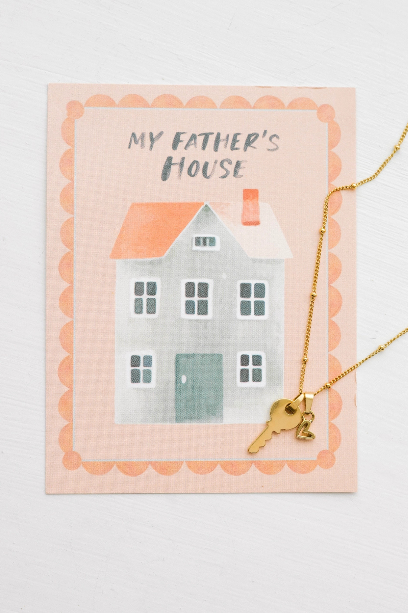 My Father's House Charm Necklace