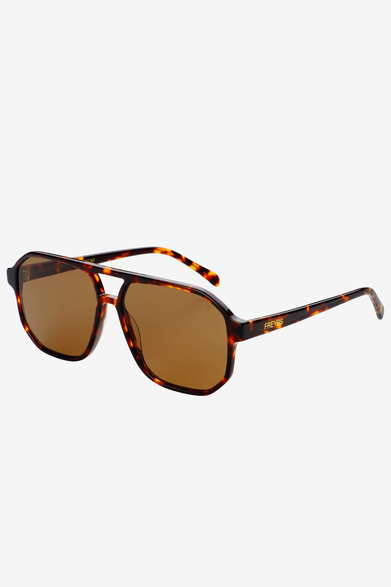 Billie Dark Tortoise Acetate Aviator Sunglasses