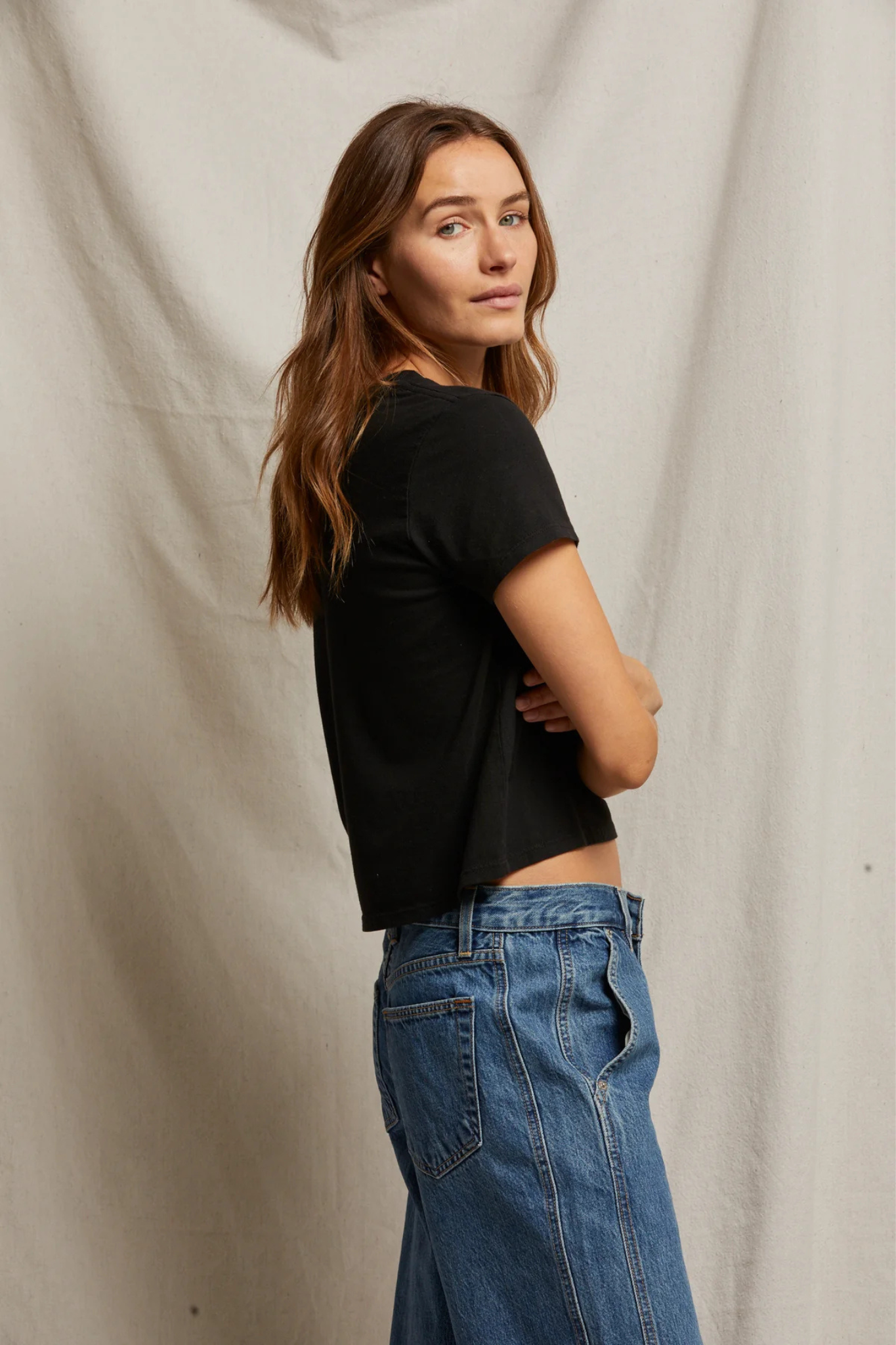 Springsteen True Black Baby Tee