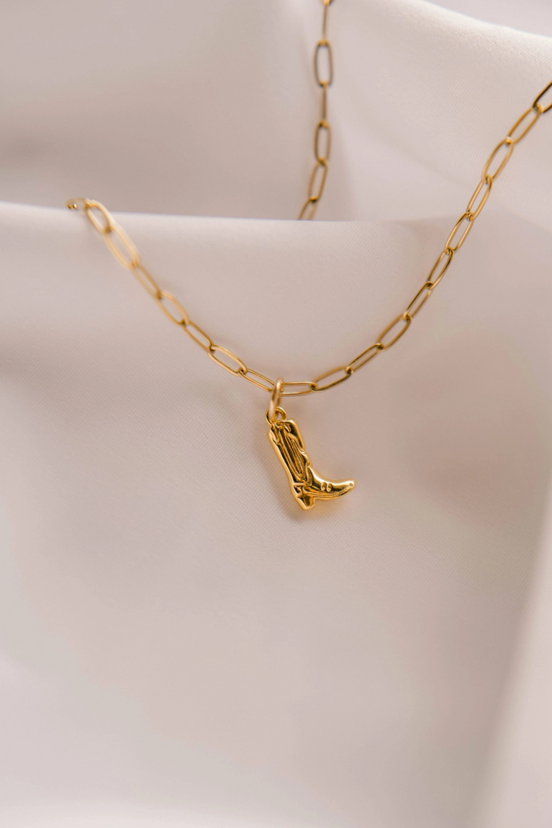 Walk By Faith Charm Necklace