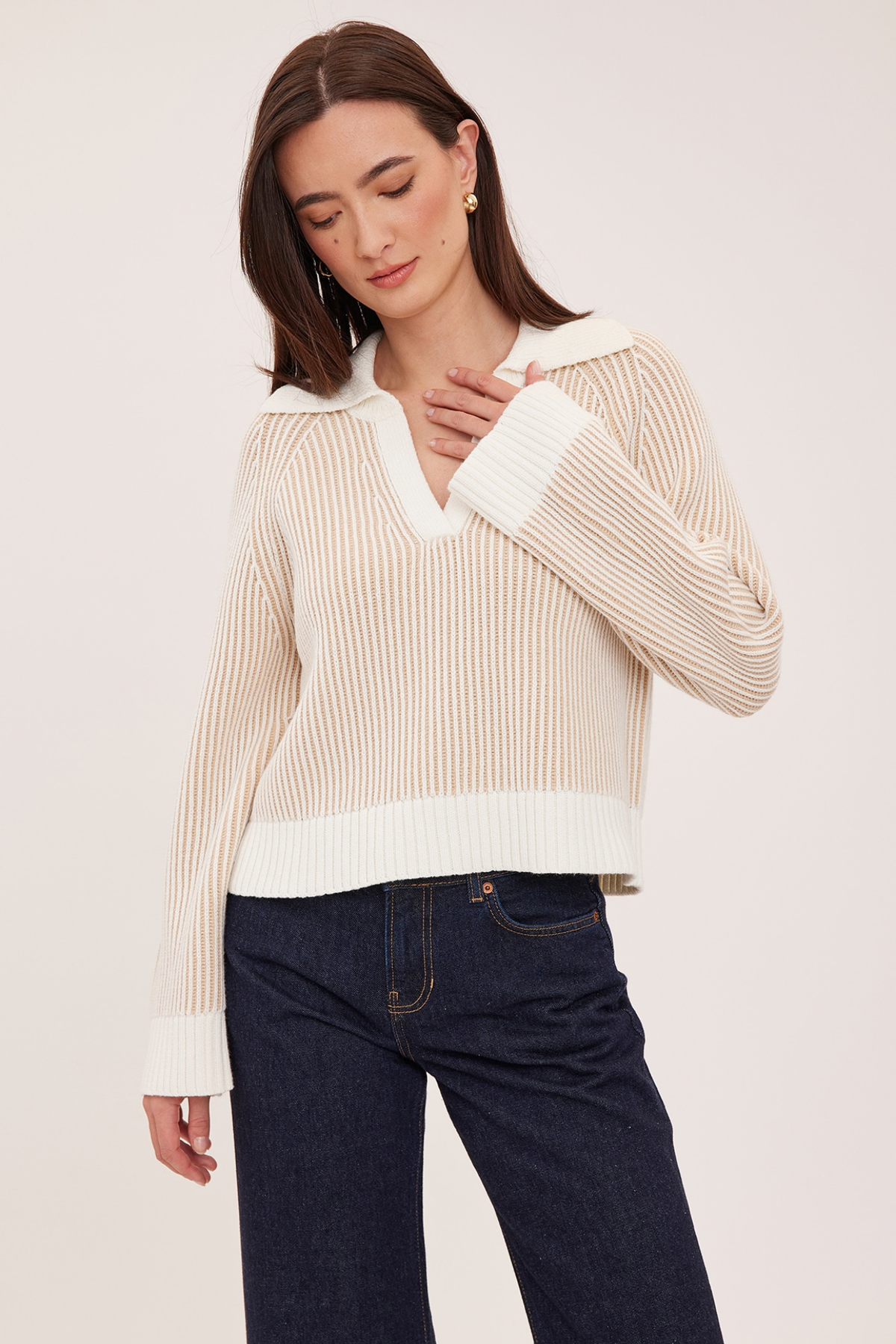 Xander Cream Sweater