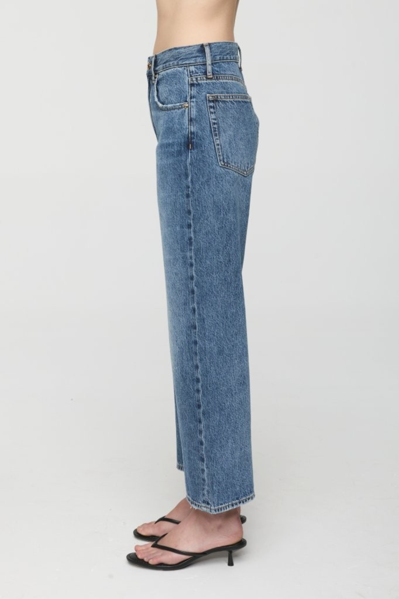 Larsen Stardew High Rise Relaxed Flare Ankle