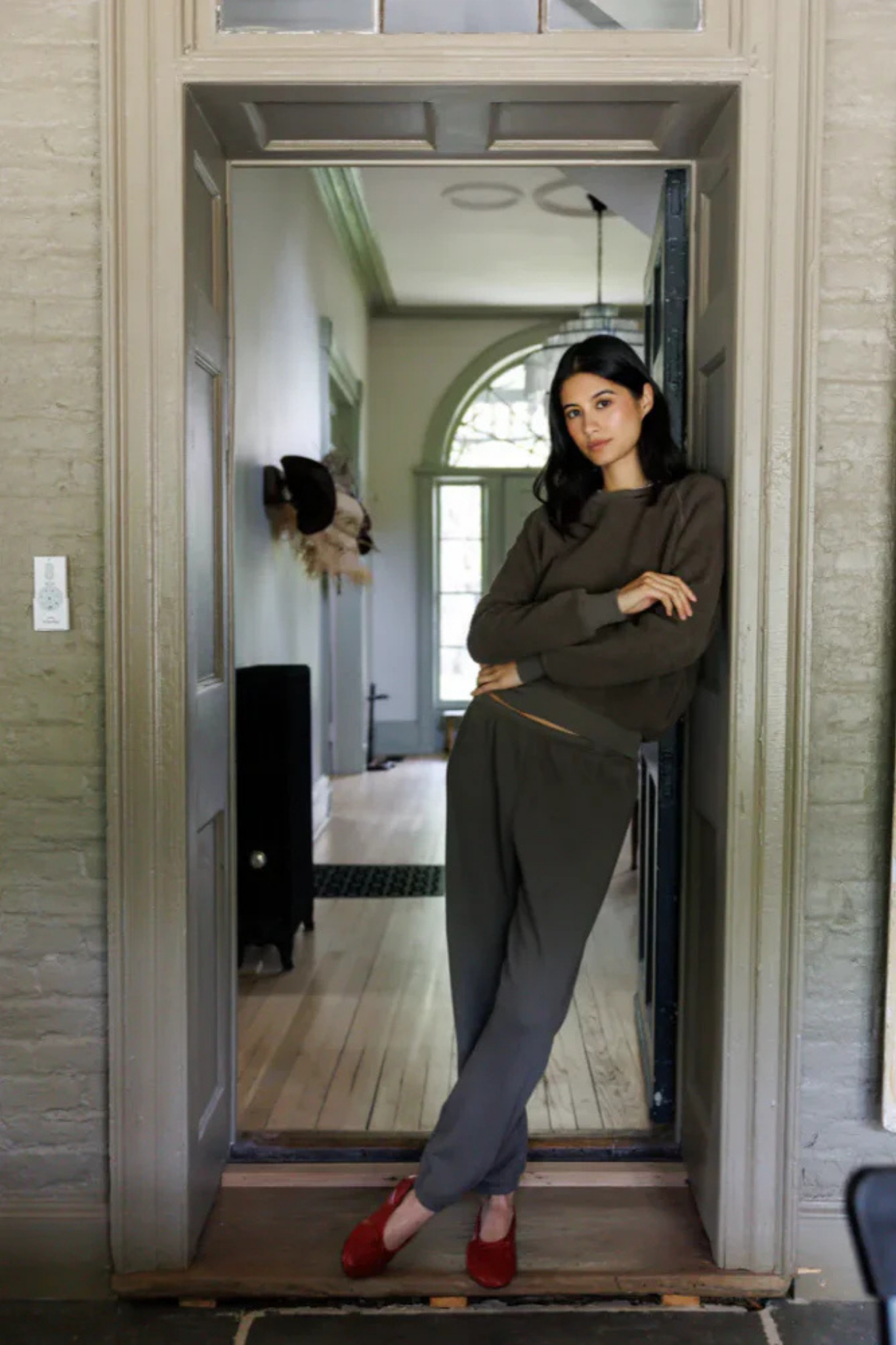 Ziggy Dark Olive Inside Out Pullover
