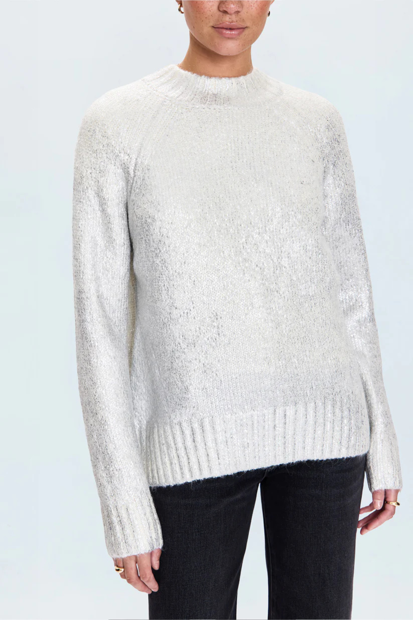 Ilana Silver Frost Sweater