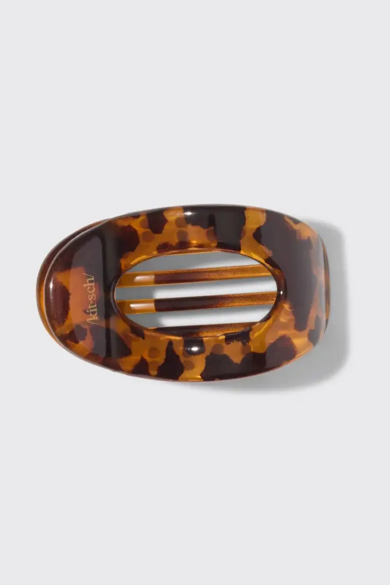 Medium Tort Flat Claw Clip