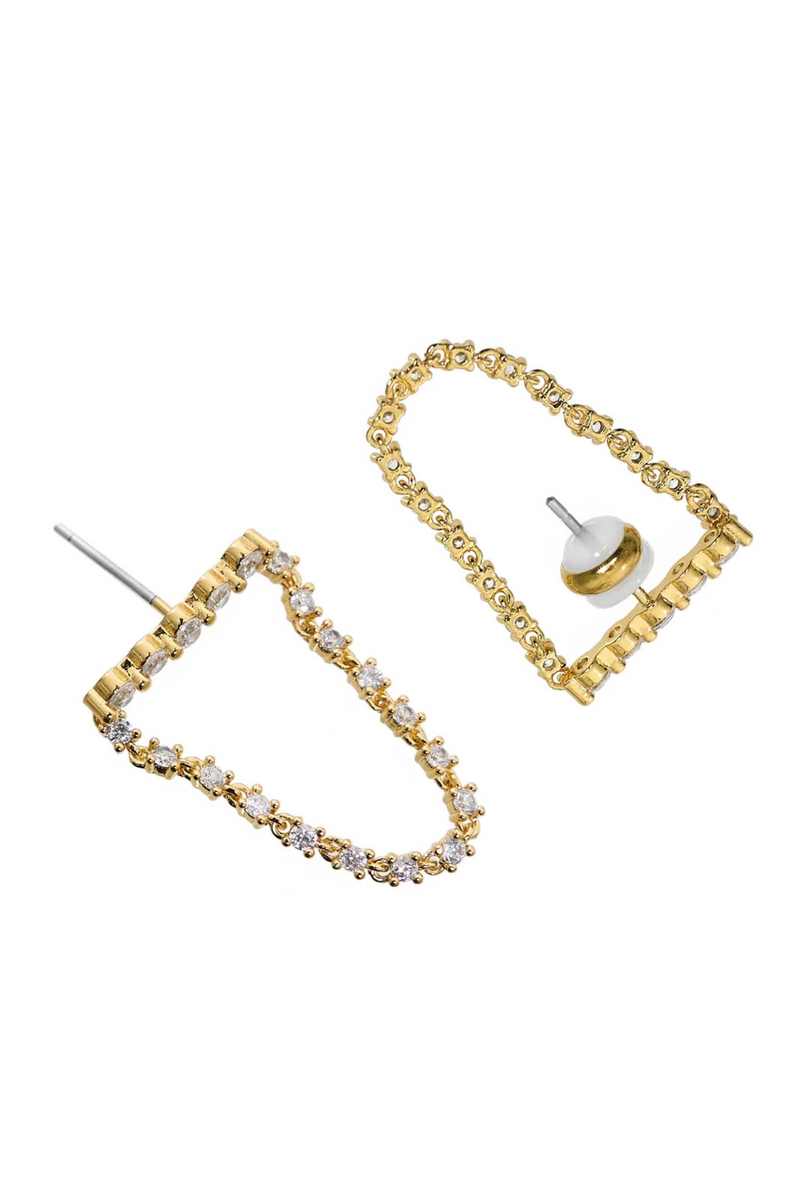 Tennis Drop Earrings