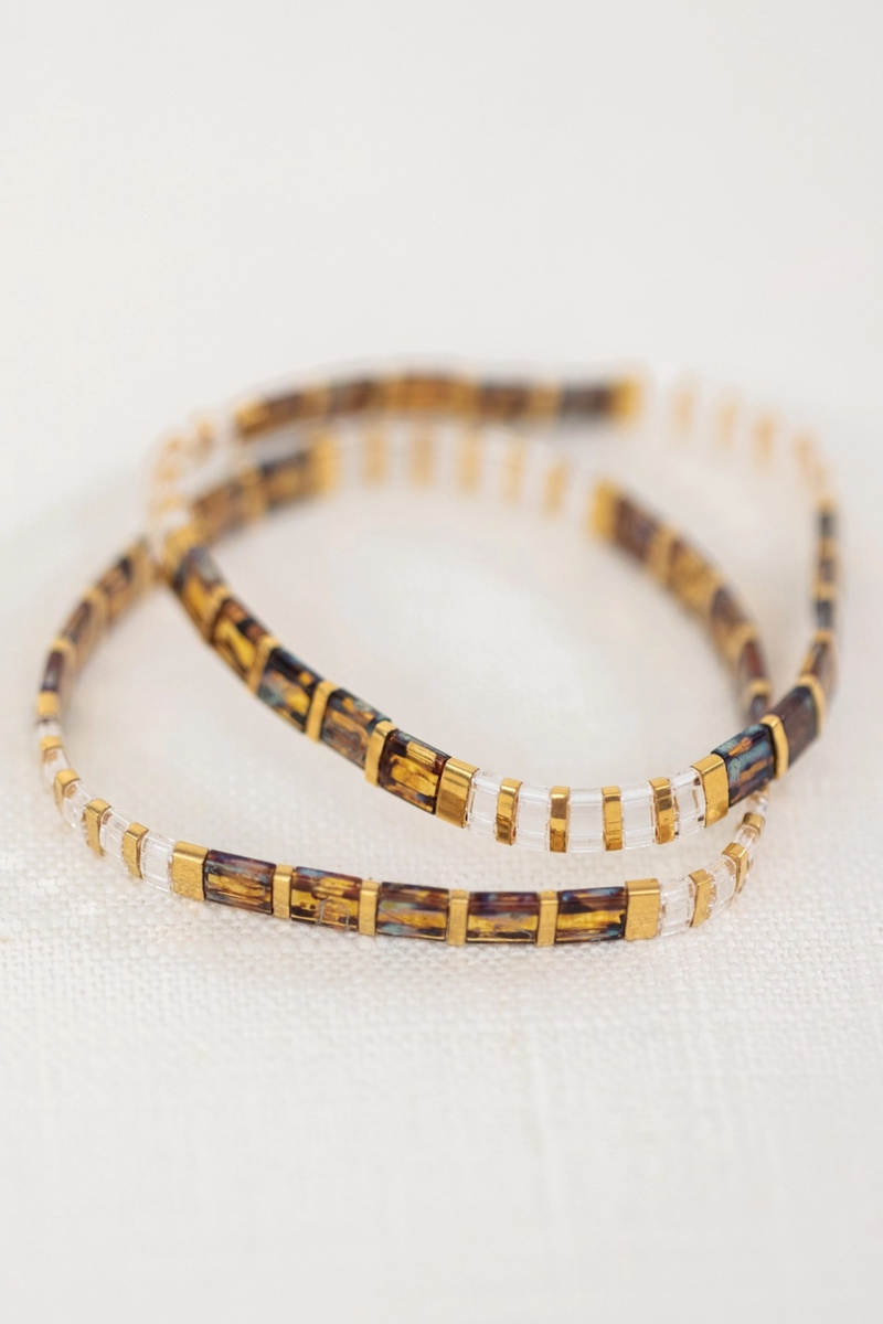 Carmel Tile Bracelet