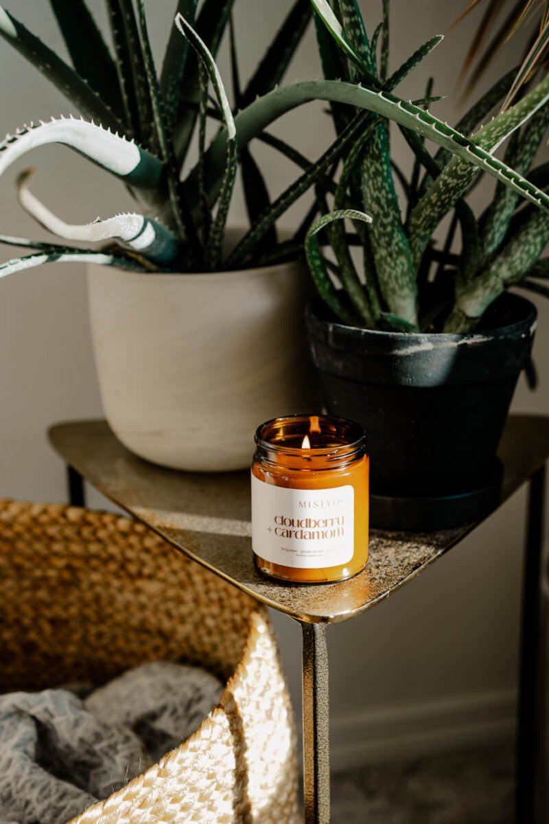 Cloudberry + Cardamom Candle Jar