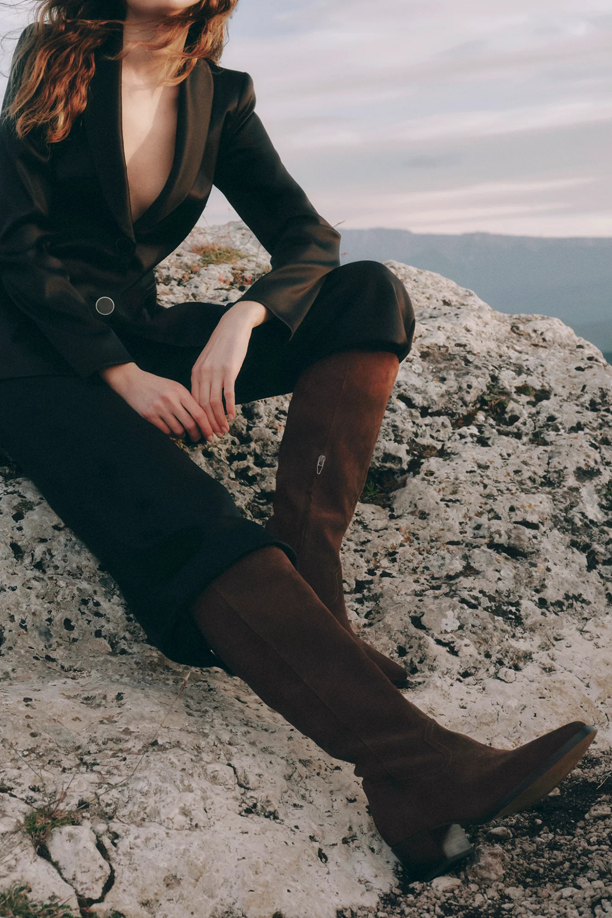 Virona Dk Brown H2O Suede Boot