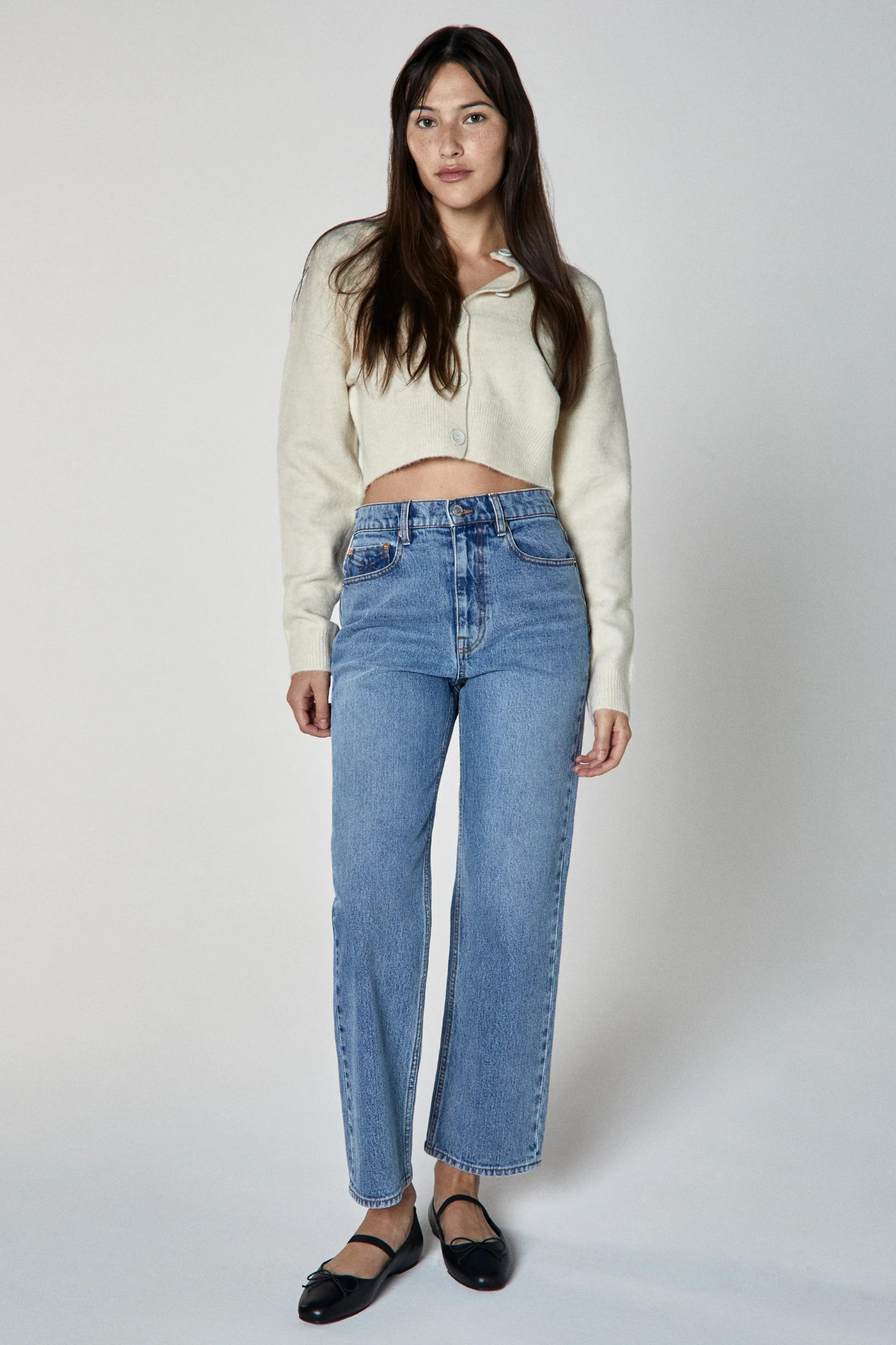 Rae Fire & Rain High Rise Crop