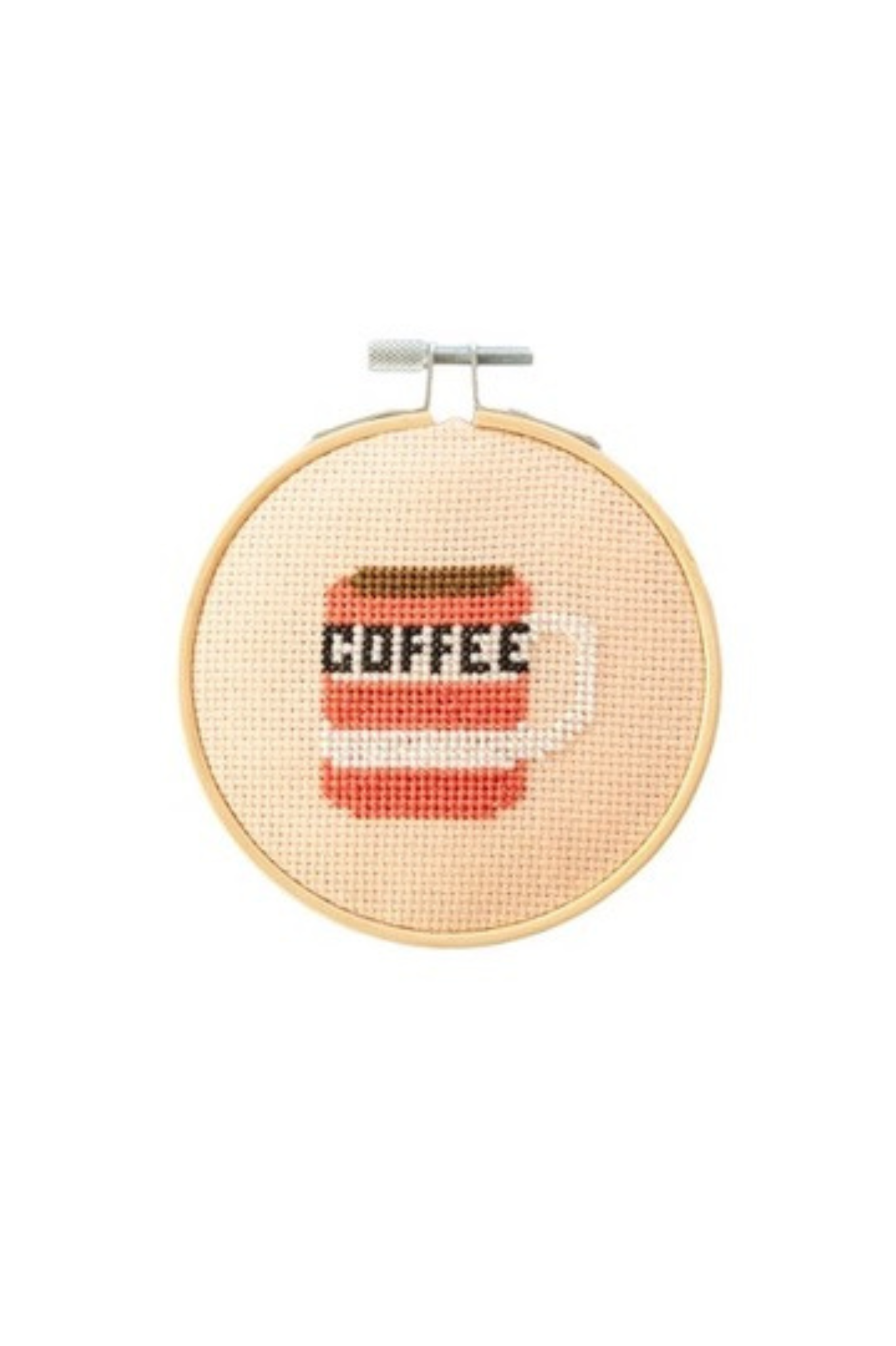 Coffee Cup Cross Stitch Kit